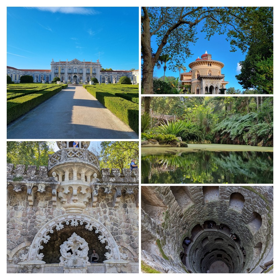 Palais de Monserrate - Quinta da Regaleira - Palais de Queluz