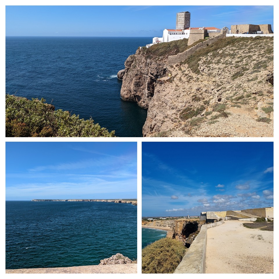 Phare du cap Saint-Vincent et Sagres Fortress